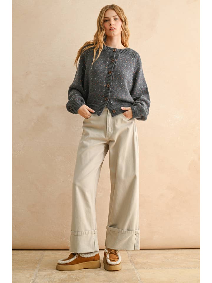 Sweet Treat Dotted Cardigan
