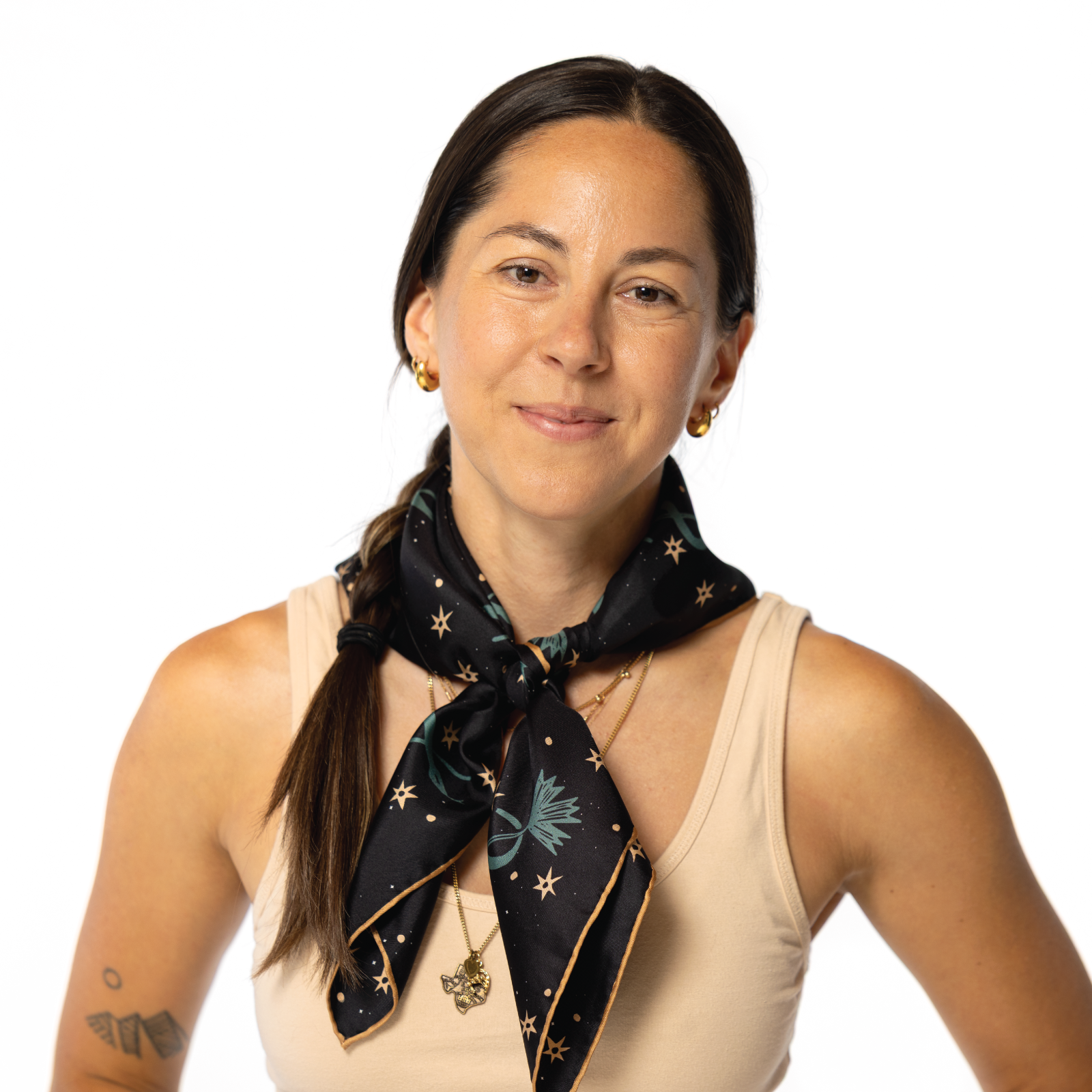 Lasso the Stars Silk Scarf – Large
