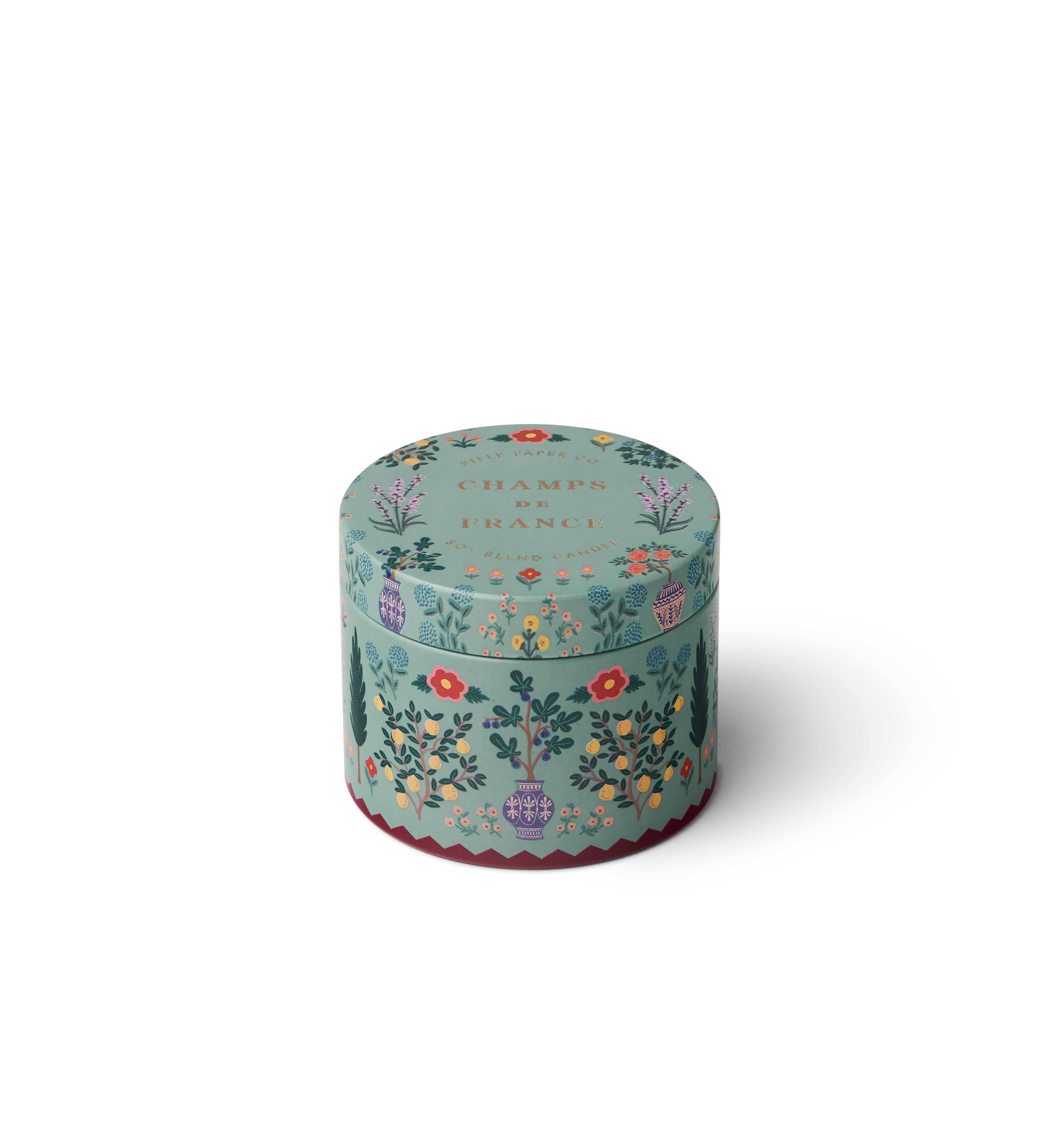 Country Farm Champs de France Tin Candle