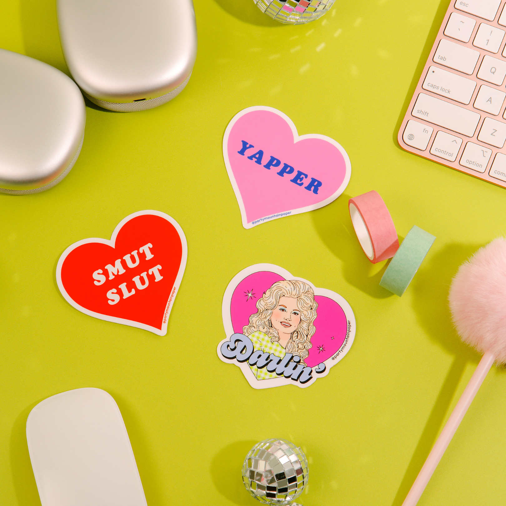 Yapper Heart Sticker