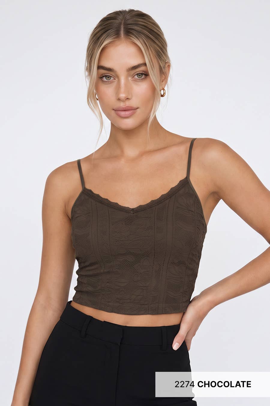 Double Lace Trim Cami