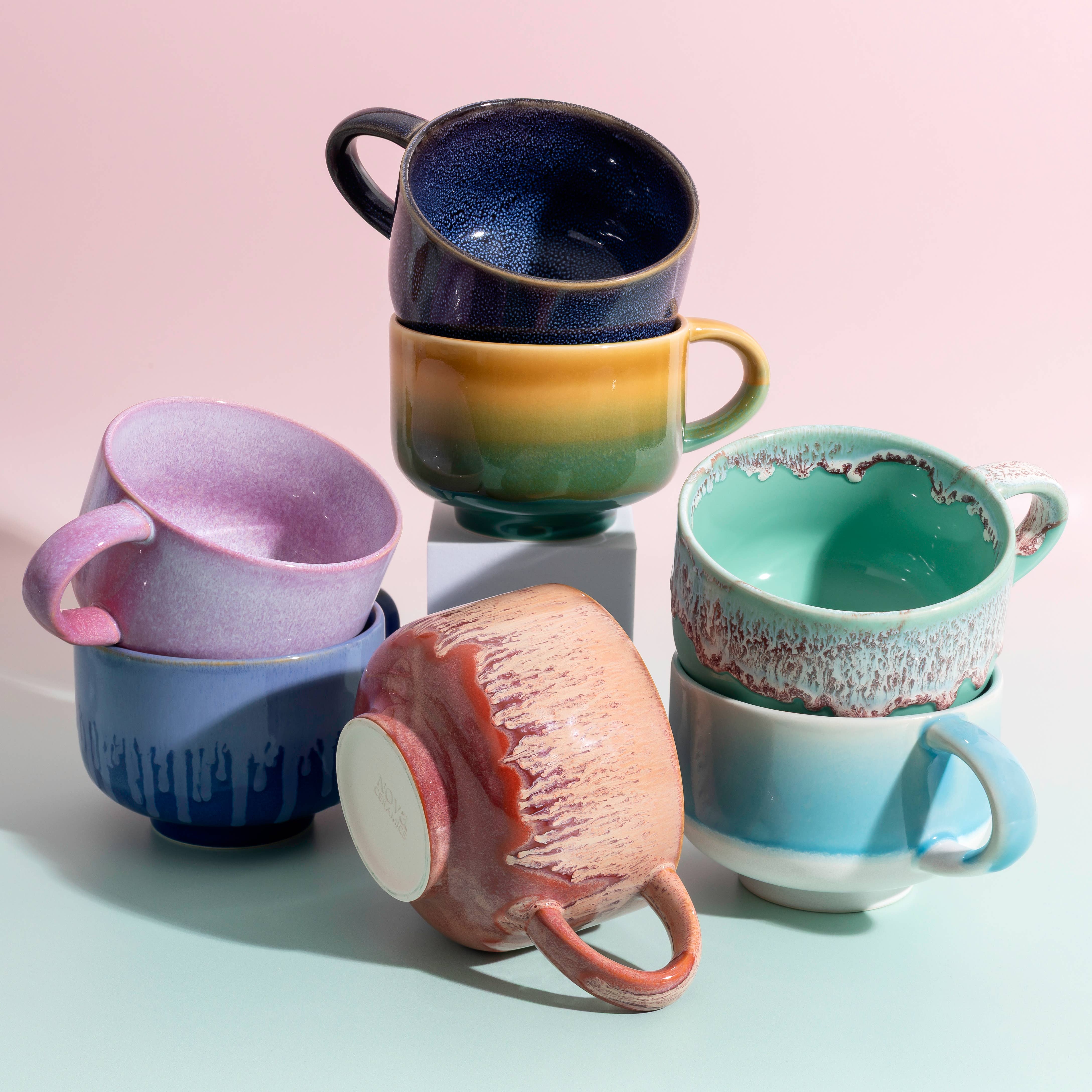 Astral Bloom Handmade Ceramic Mug