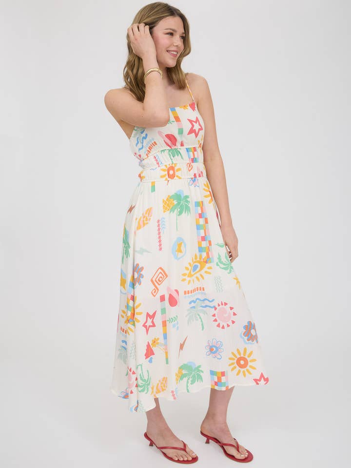 Ray of Light Midi Sundress