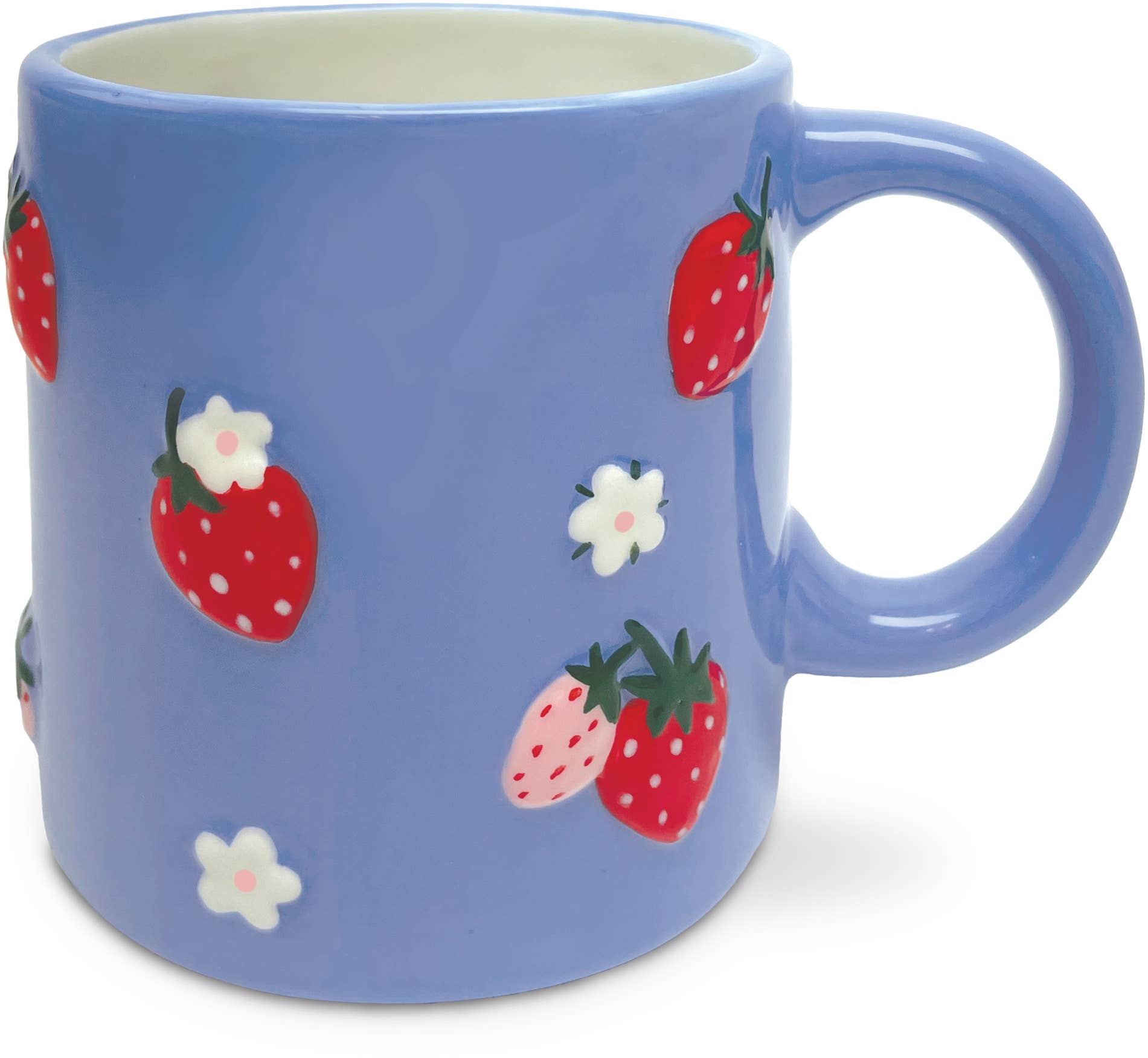 Fruit + Fleur Strawberries Mug
