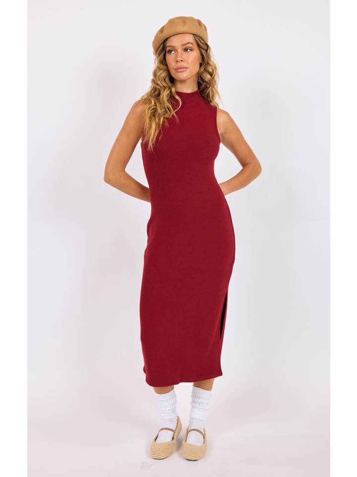 Cliffside Sleeveless Midi Dress