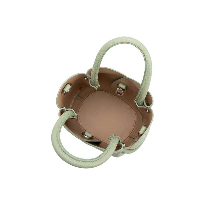Mini Tulip Top Handle Bag - Sage