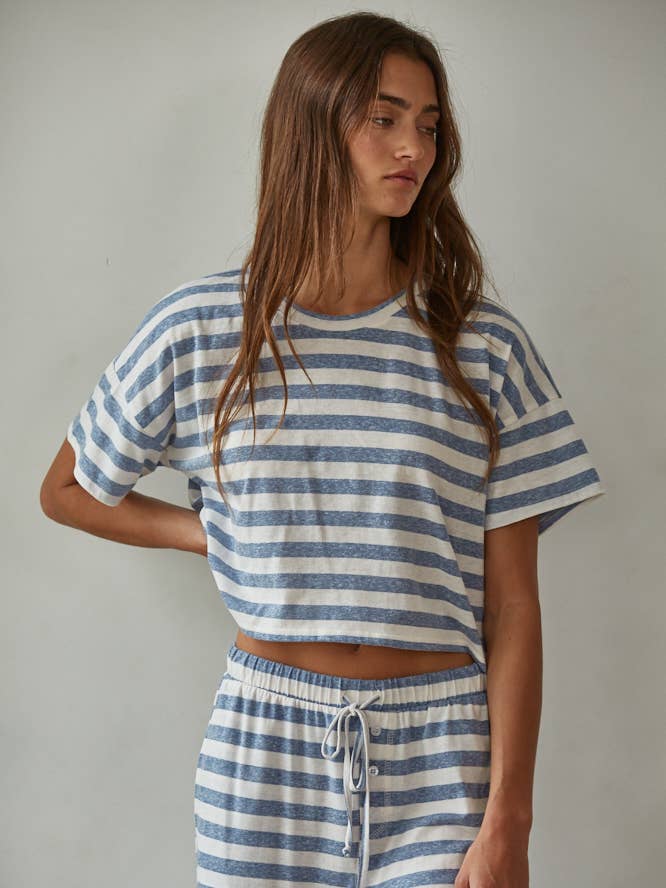 In the Sea Striped Top