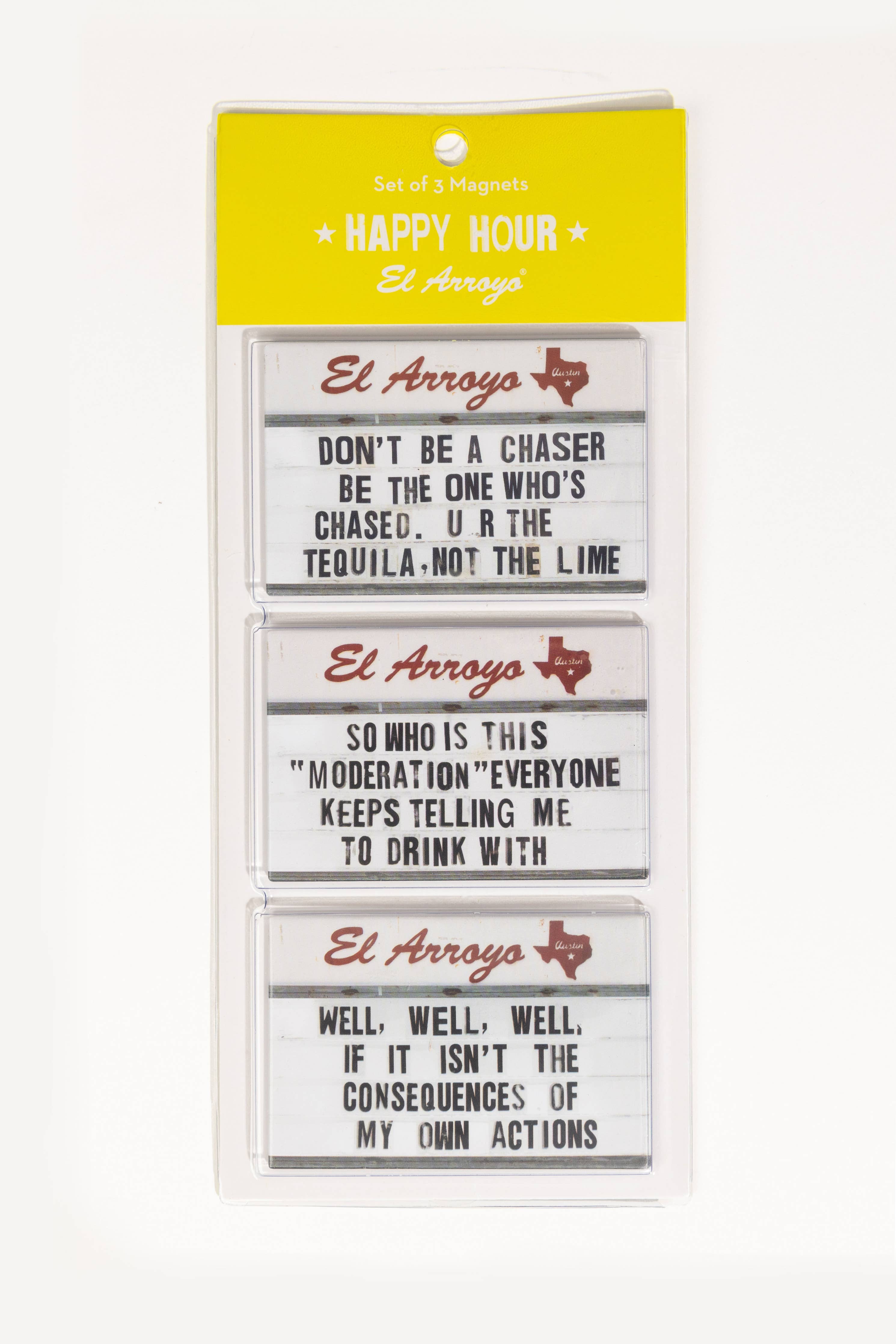 Magnet Set - Happy Hour