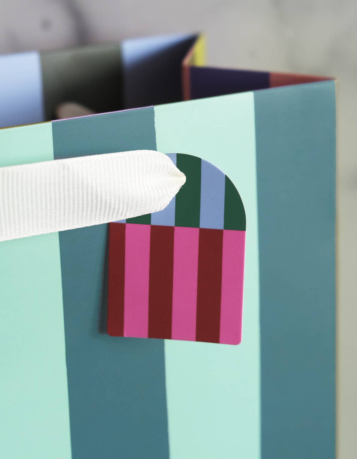 Cabana Stripe Gift Bag