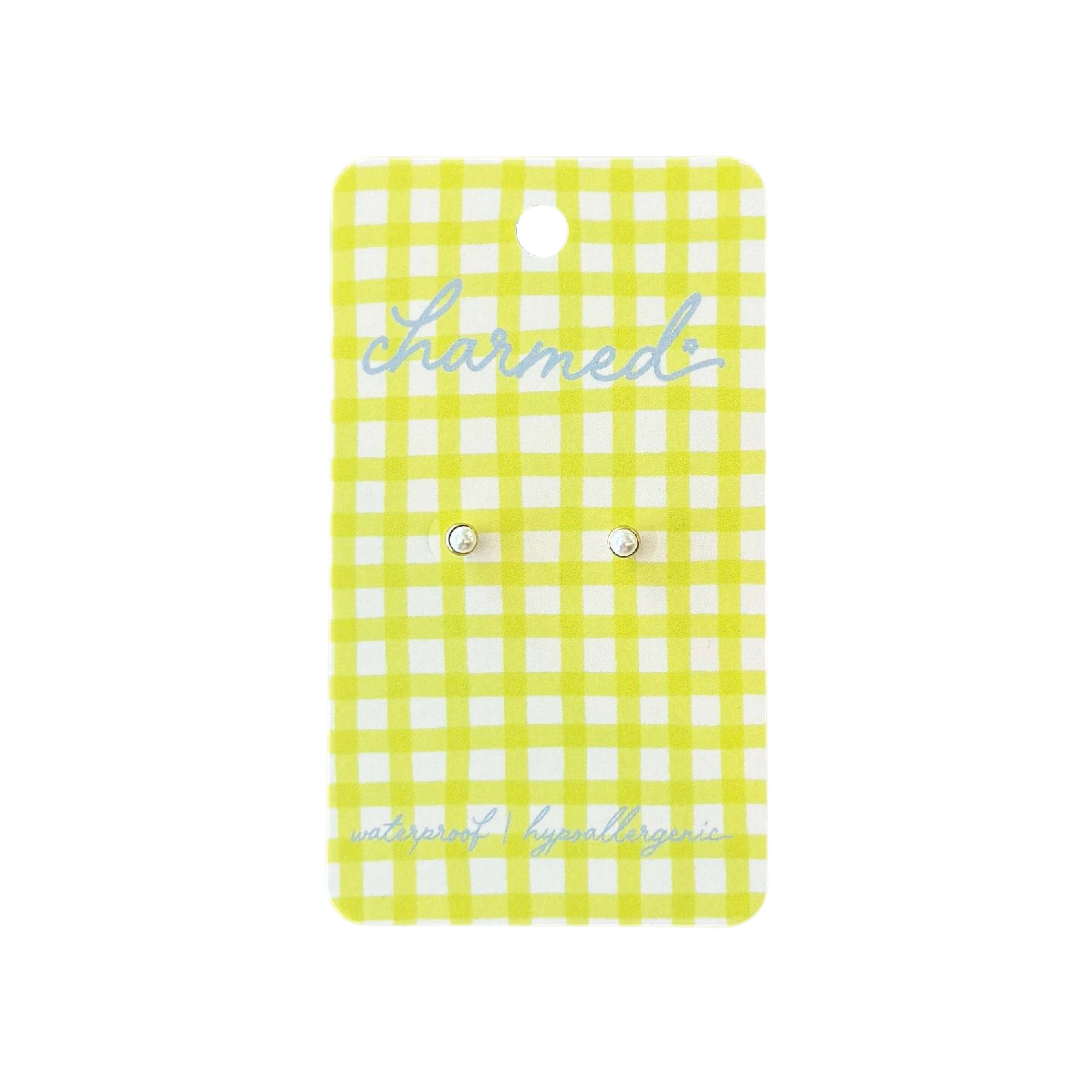 Pearls | Hypoallergenic & Screw-back