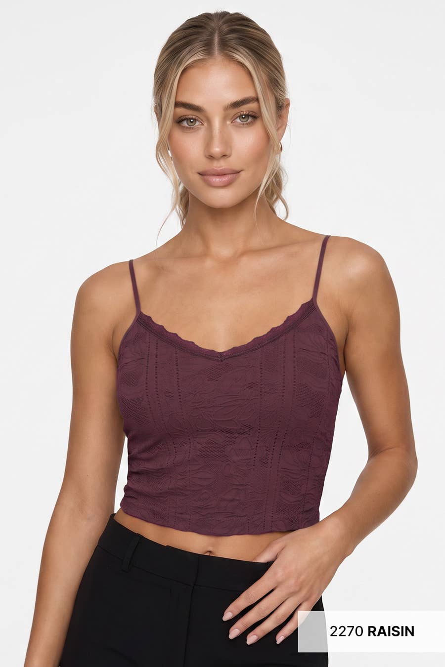 Double Lace Trim Cami