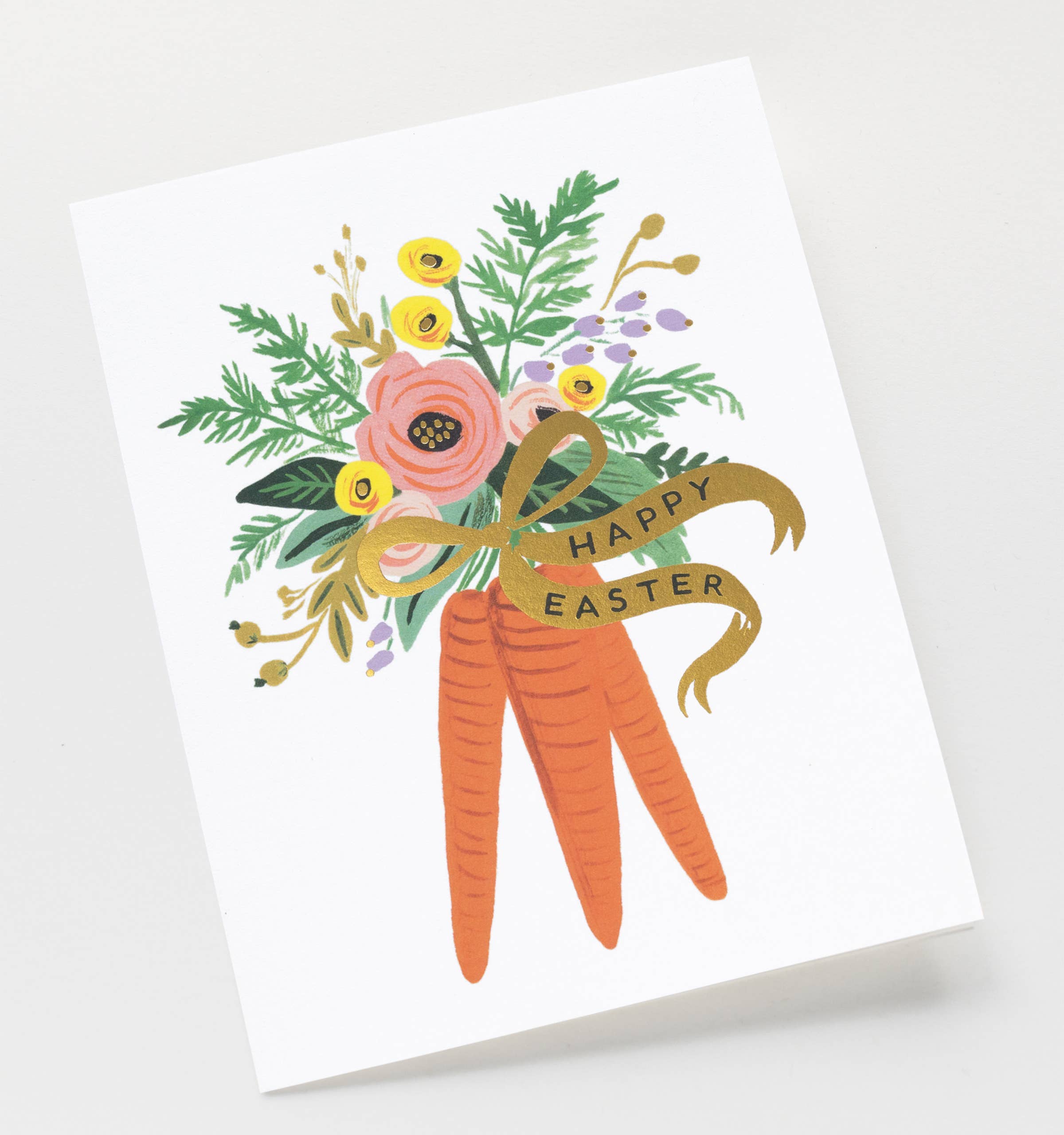 Carrot Bouquet Easter Card