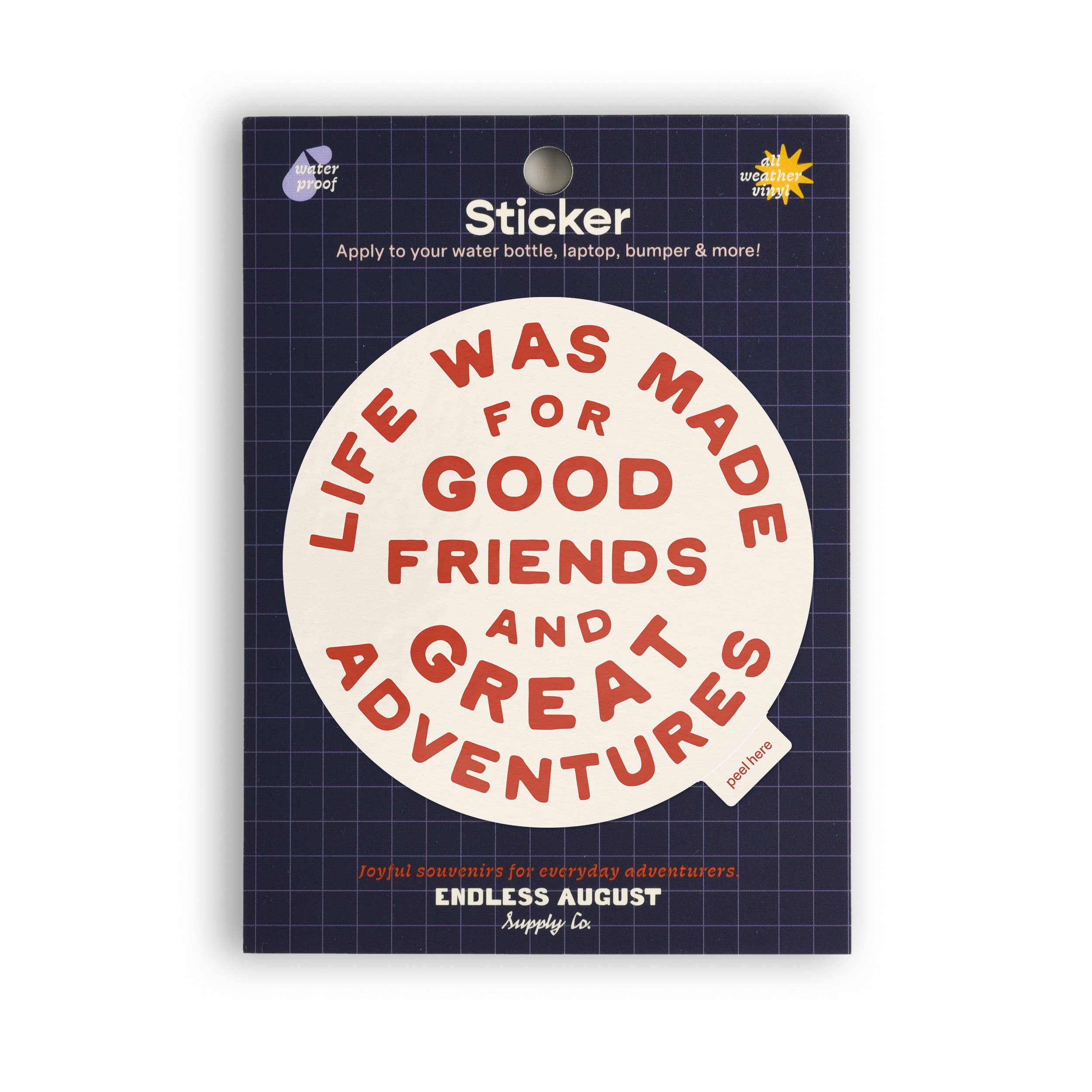 Great Adventures Vinyl Sticker