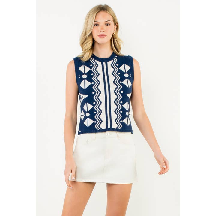 To The Mountains Knit Top
