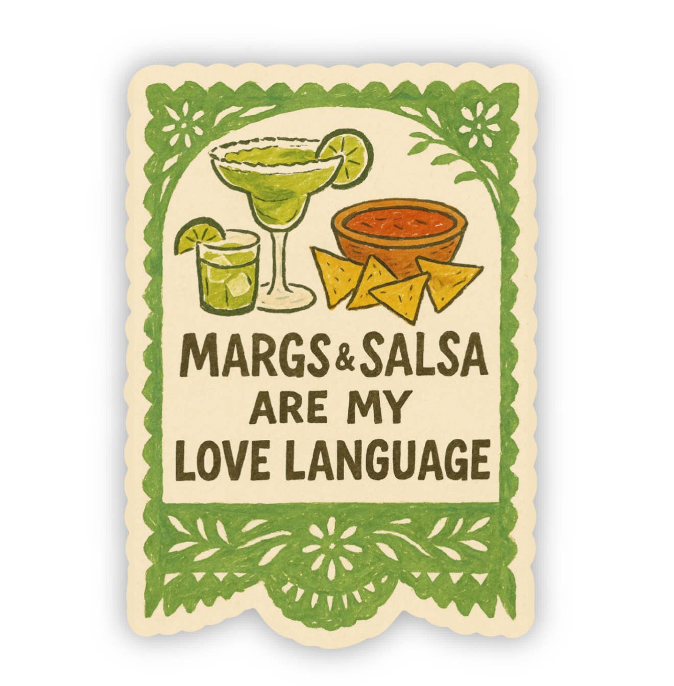 Tex-Mex Love Sticker