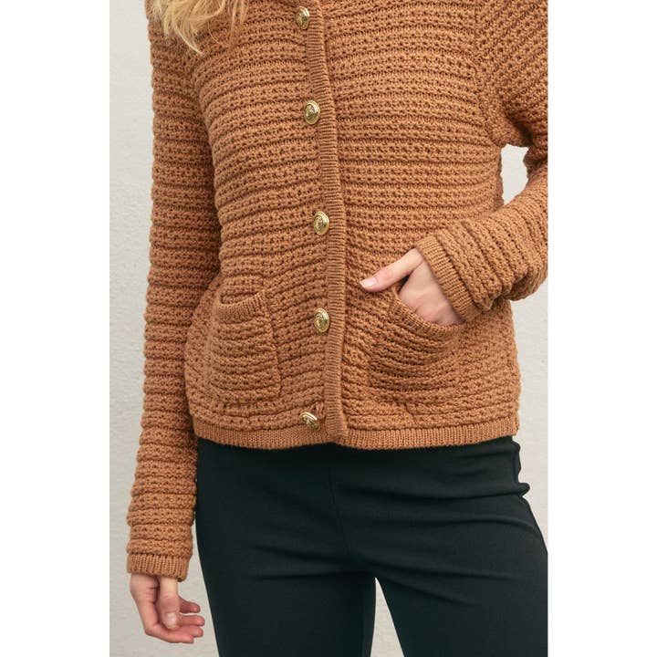 Oh So Refined Knitted Cardigan *FINAL SALE*