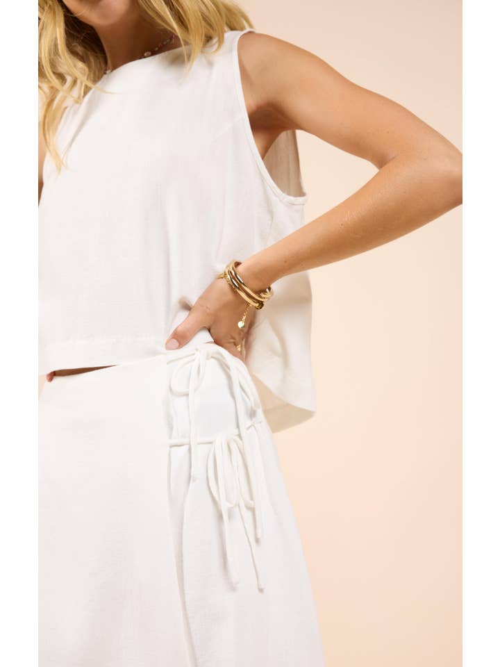 Sugarloaf Wrap Mini Skirt