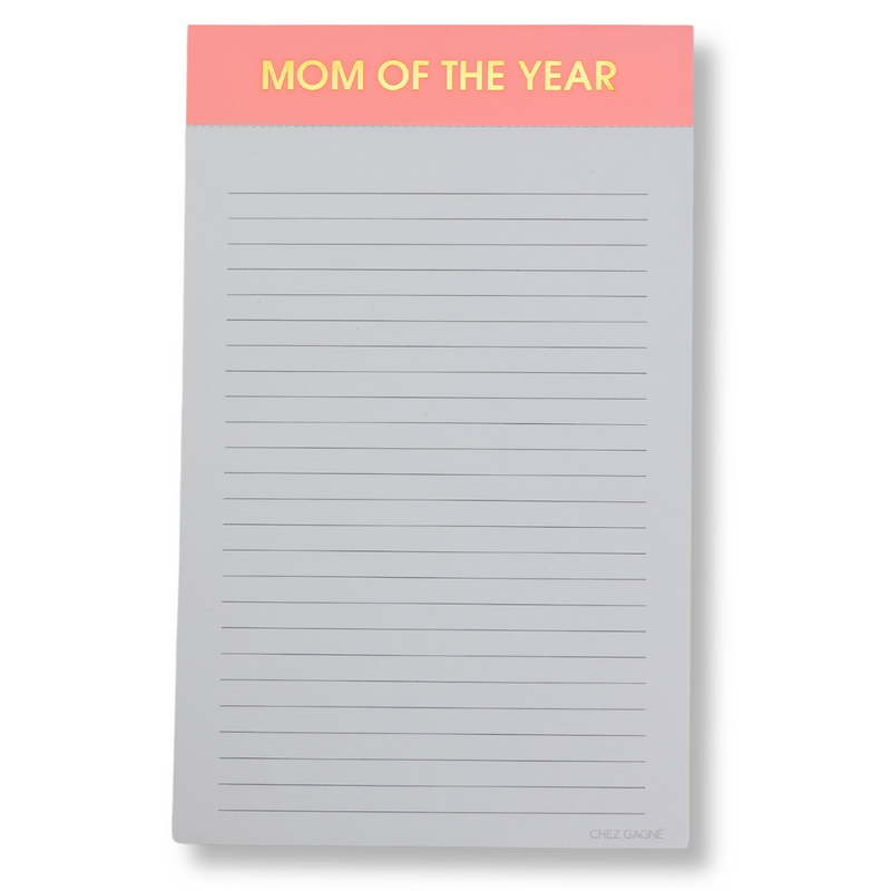 Mom of the Year Notepad