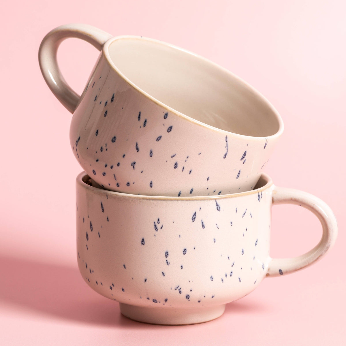 Orchid Ceramic Handmade Mug