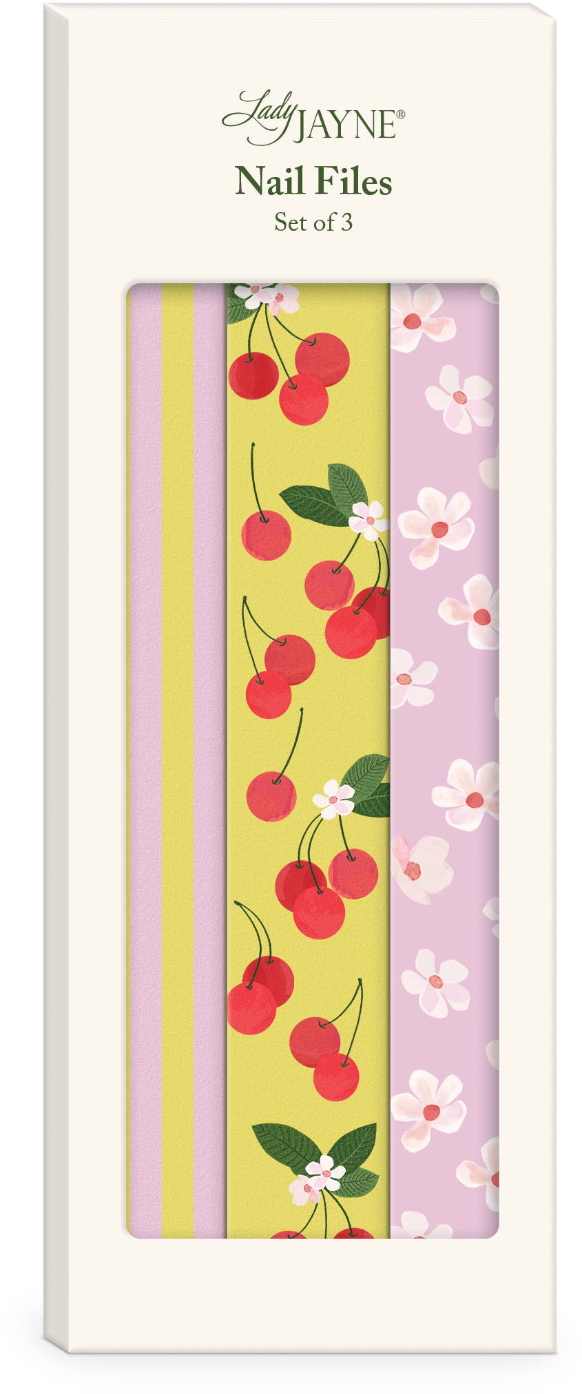 Fruit + Fleur Cherries Nail File Set