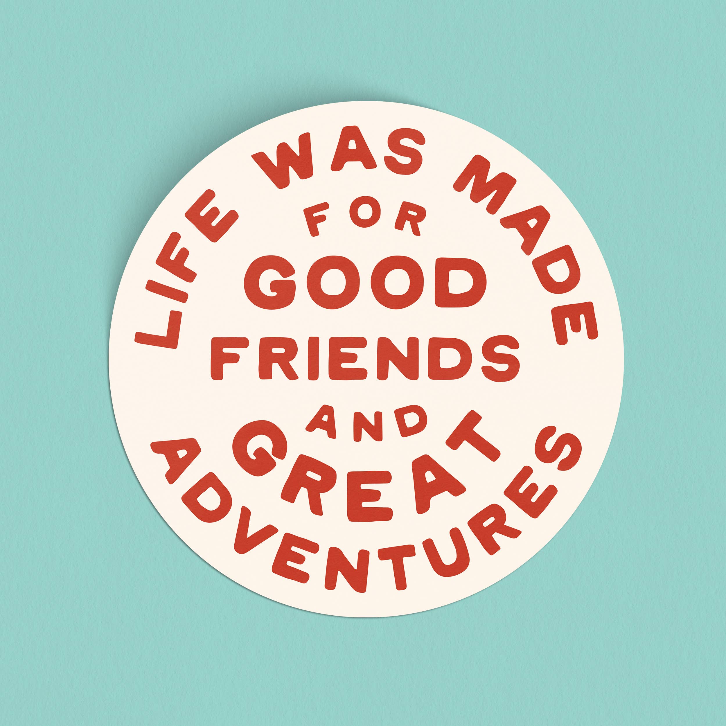 Great Adventures Vinyl Sticker