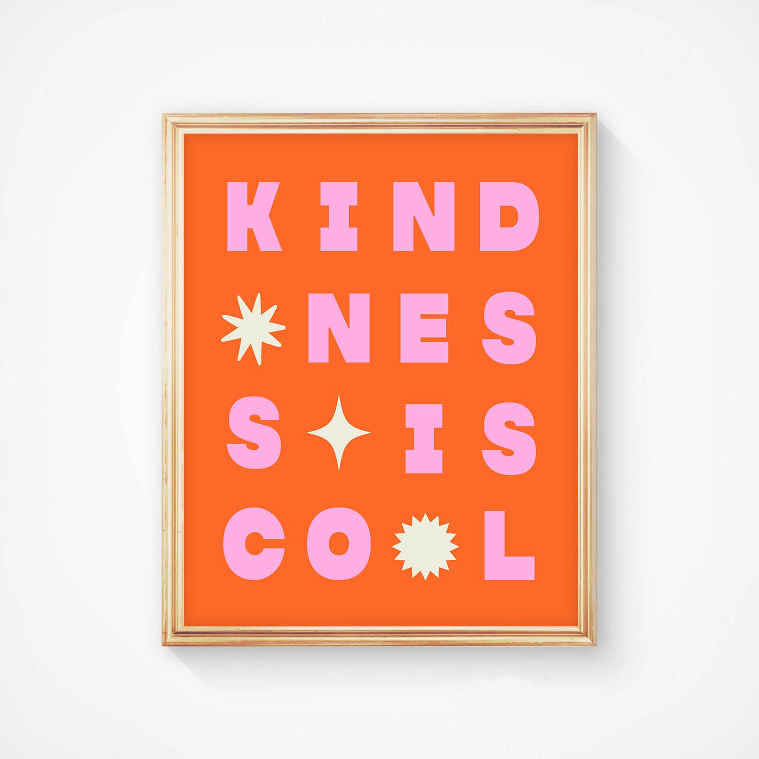 Kindness Is Cool Art Print