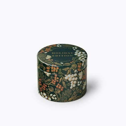 Holiday Tin Candle