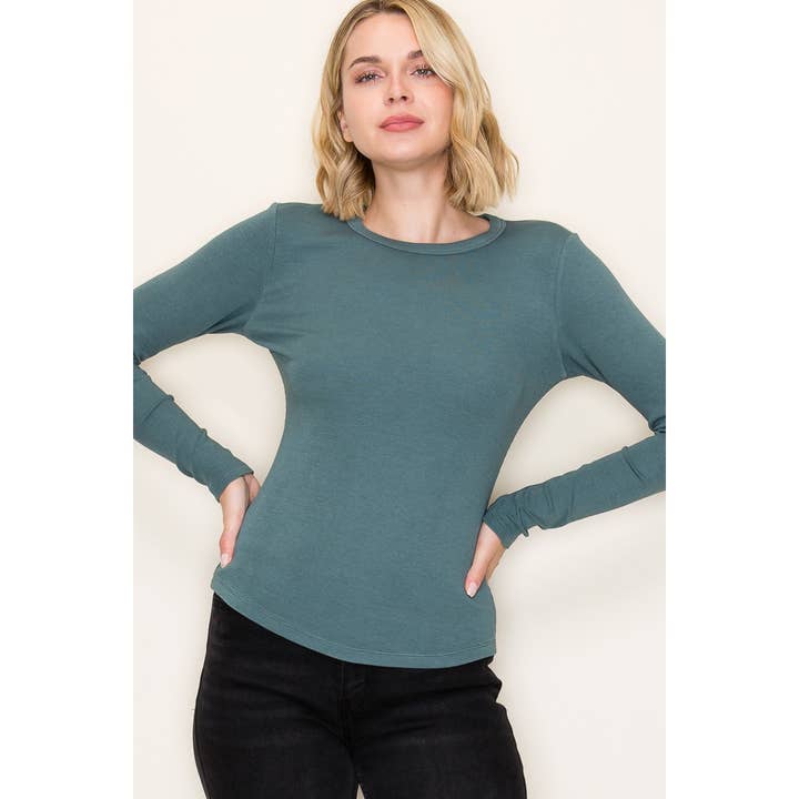 Best Basic Crew Neck - Hunter Green