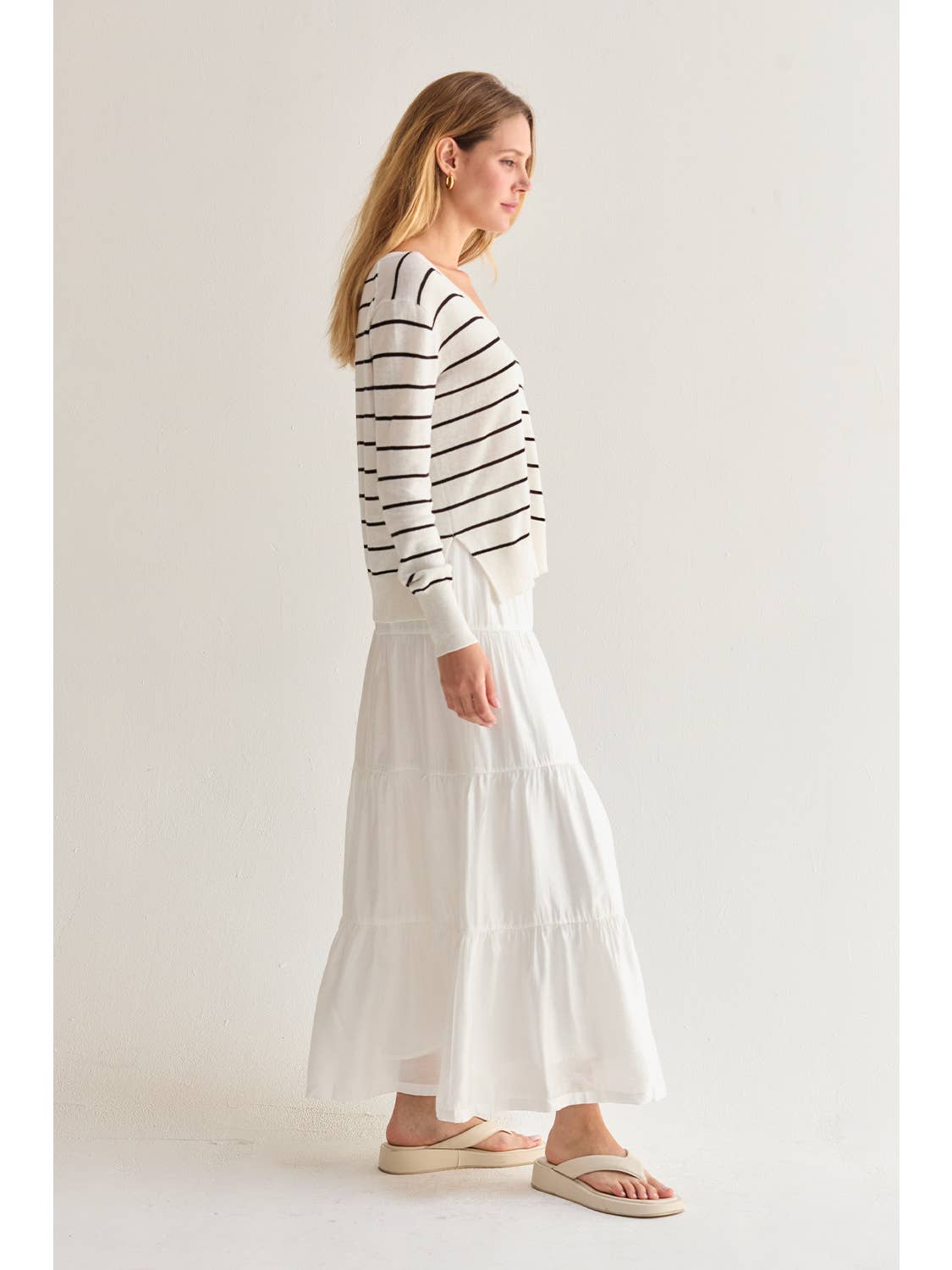 Daisy Tiered Maxi Skirt
