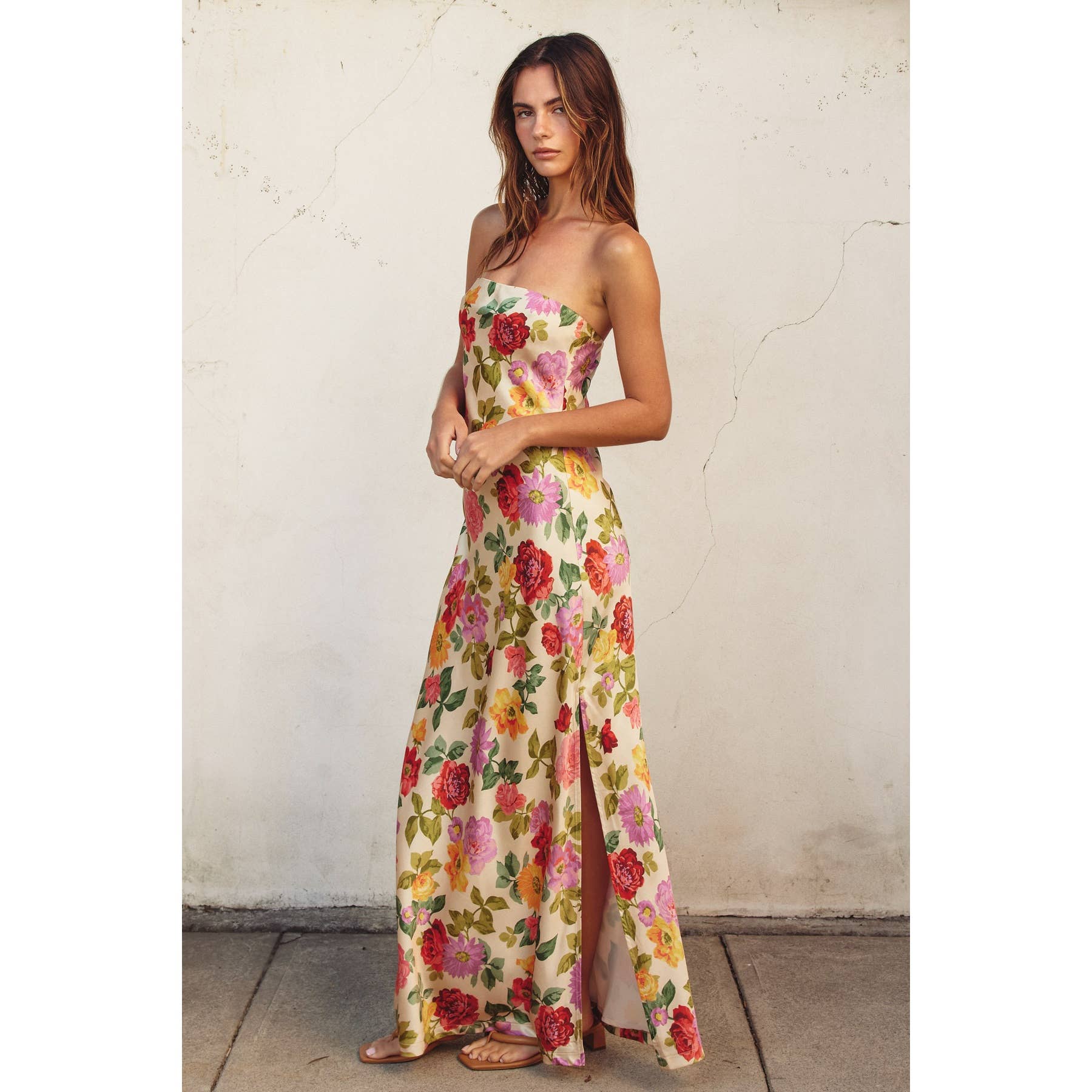 Gift of Love Strapless Maxi Dress