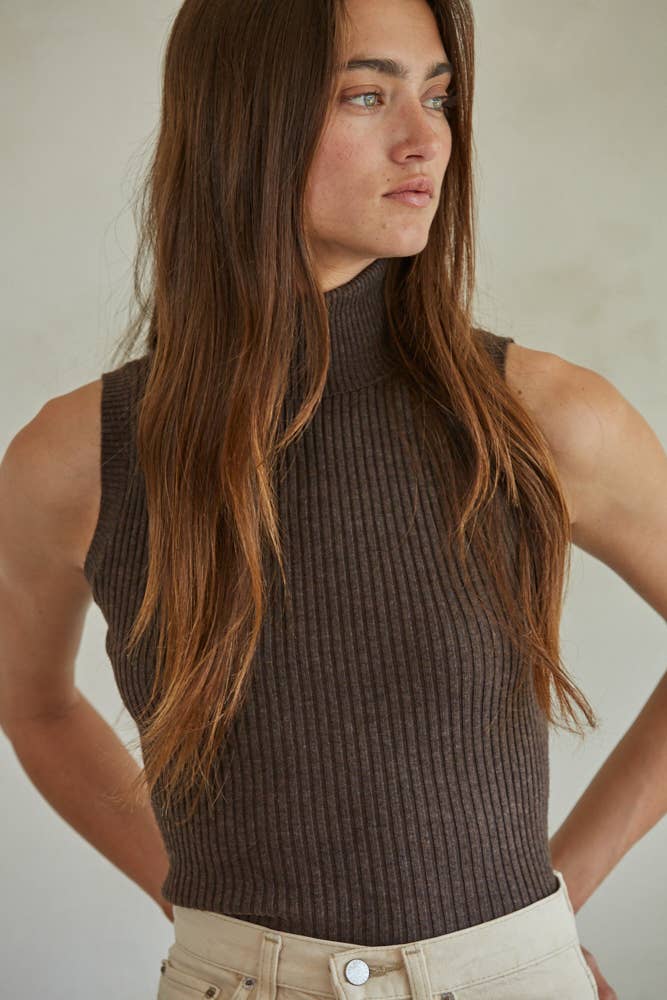 Lola Top - Chocolate Brown