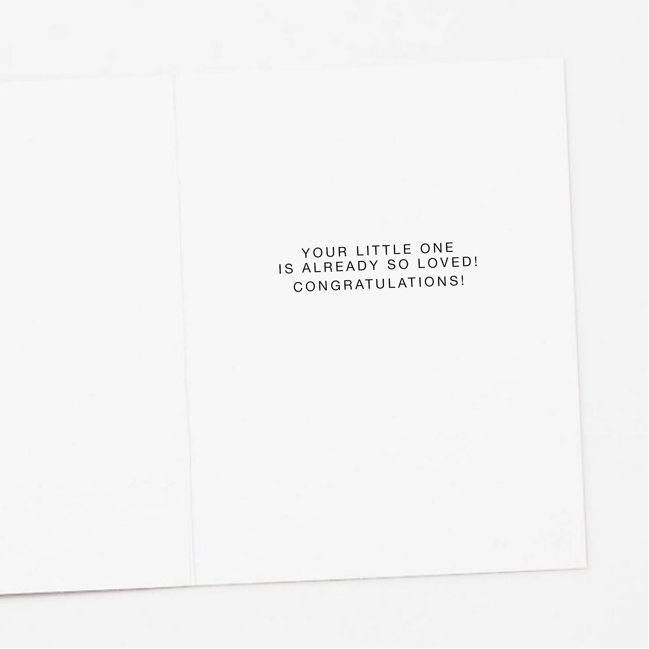 Smallest Things New Baby Greeting Card