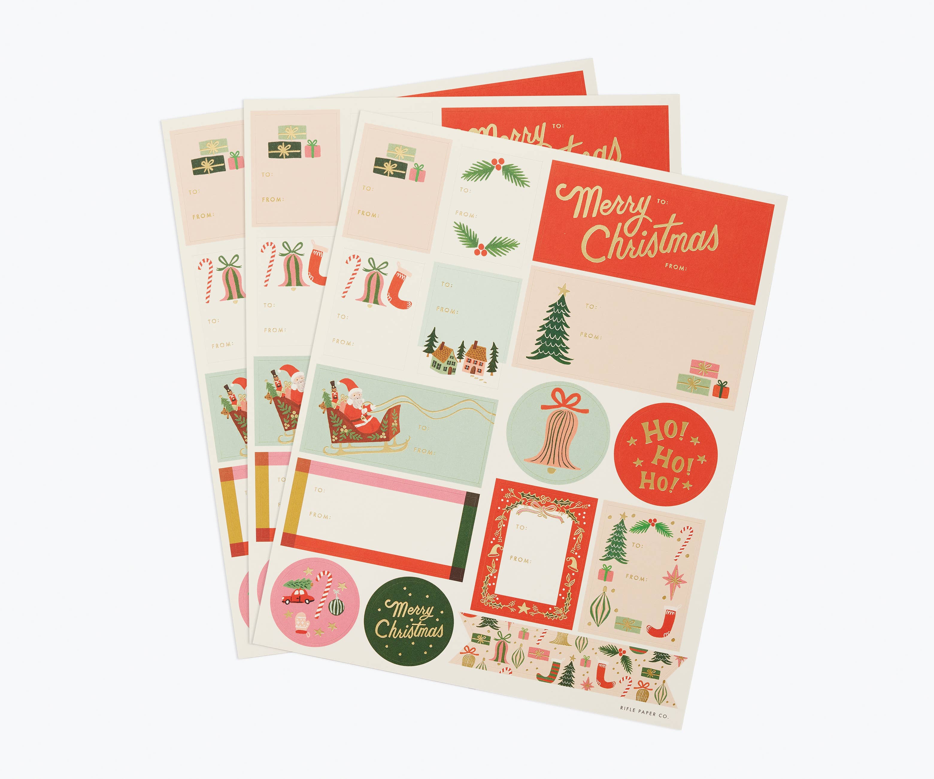 Deck the Halls Sticker + Label Pack