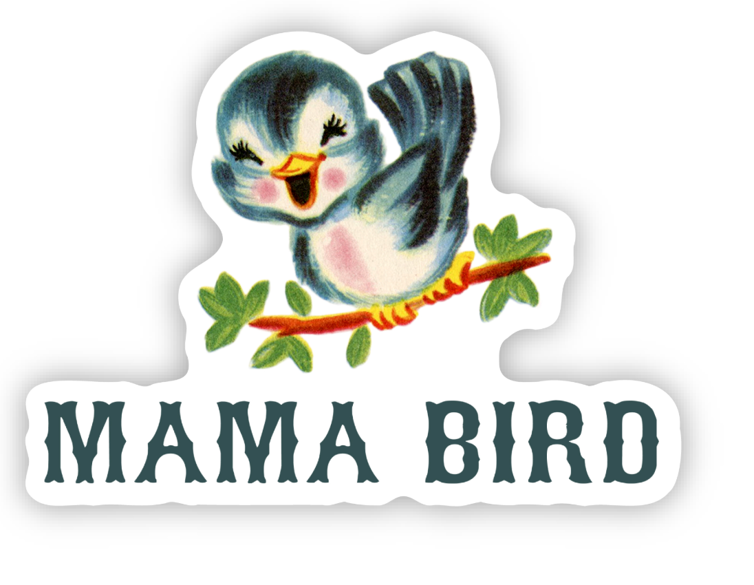 Mama Bird Sticker
