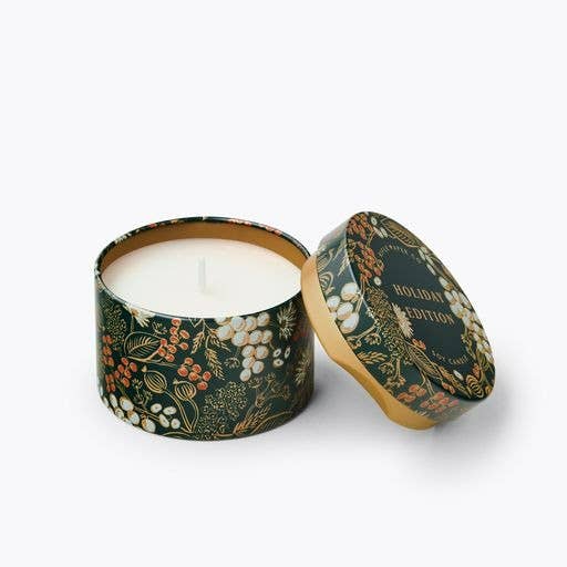 Holiday Tin Candle