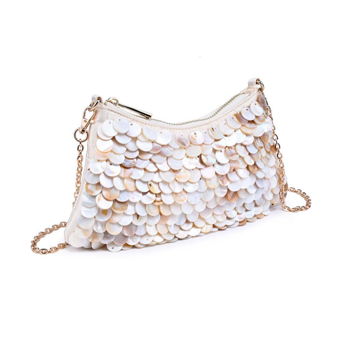Opalite Evening Bag - Ivory