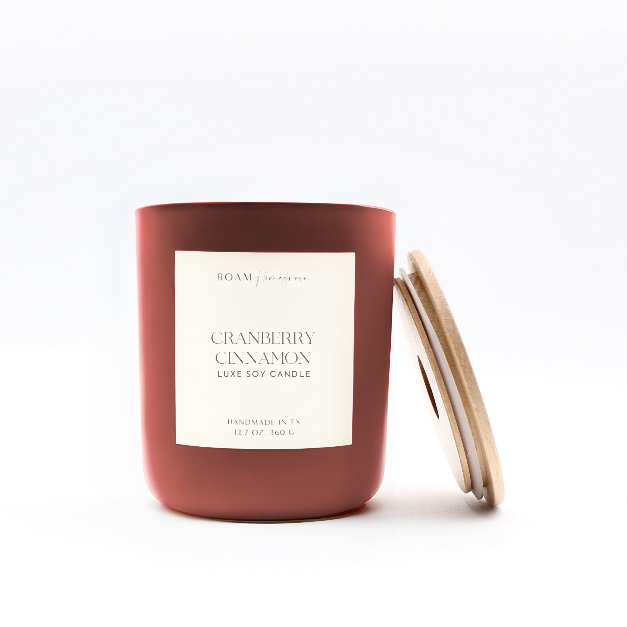 Cranberry + Cinnamon Holiday Candle