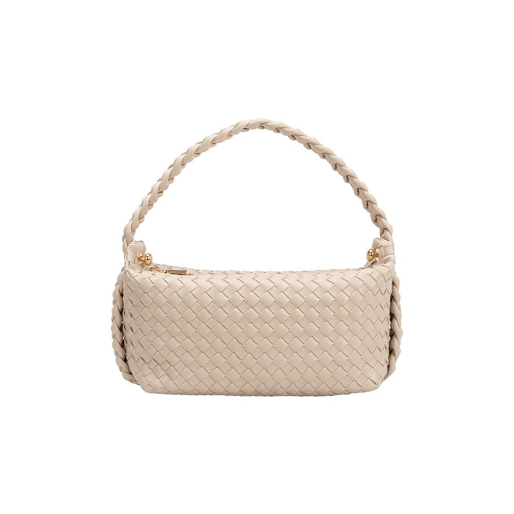 Alma Ivory Recycled Vegan Top Handle Bag