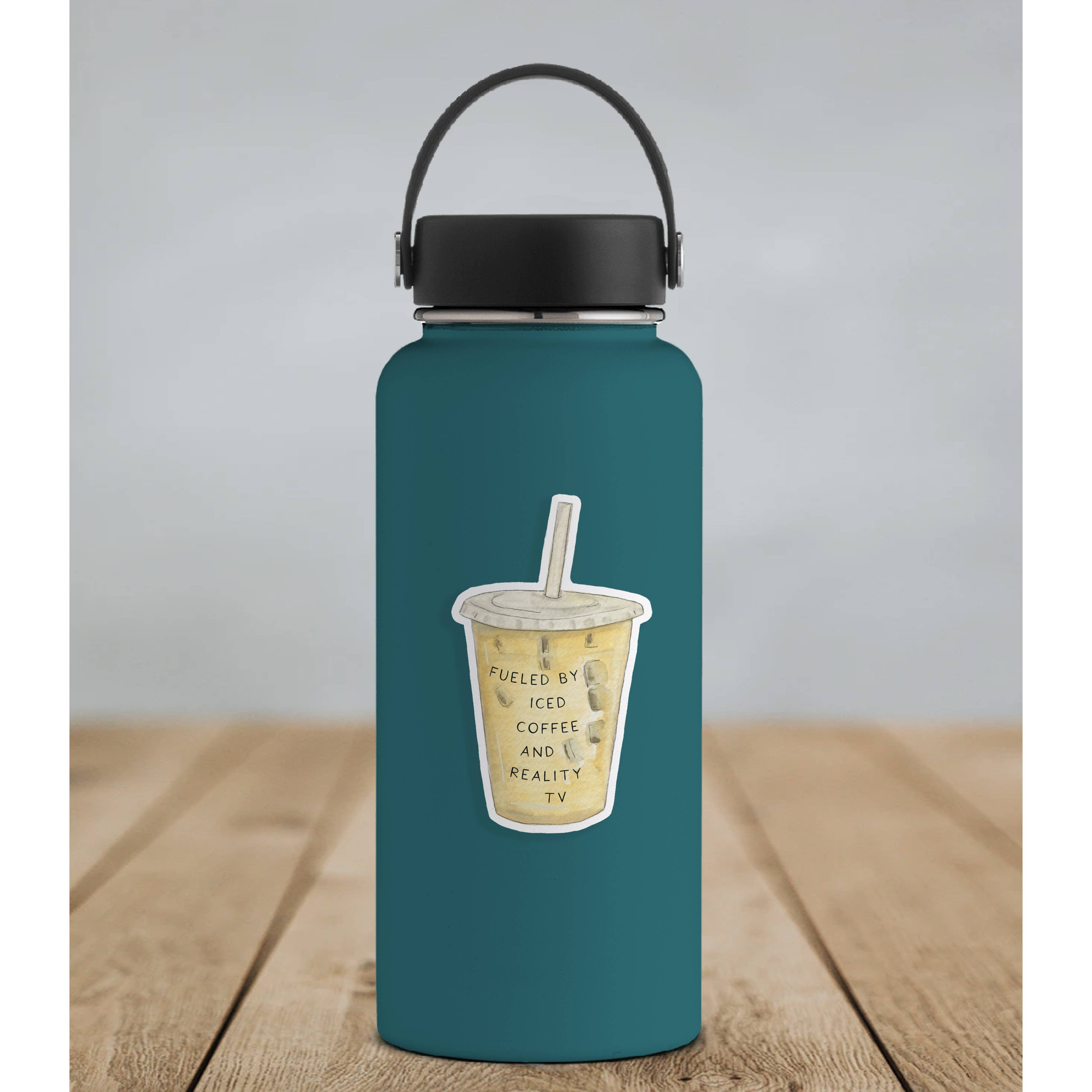 Iced Coffee + Reality TV Sticker