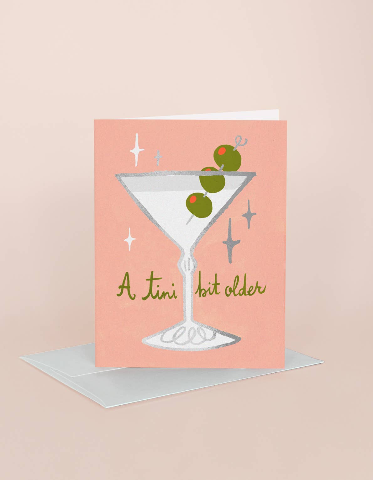Tini Bit Older Birthday Greeting Card