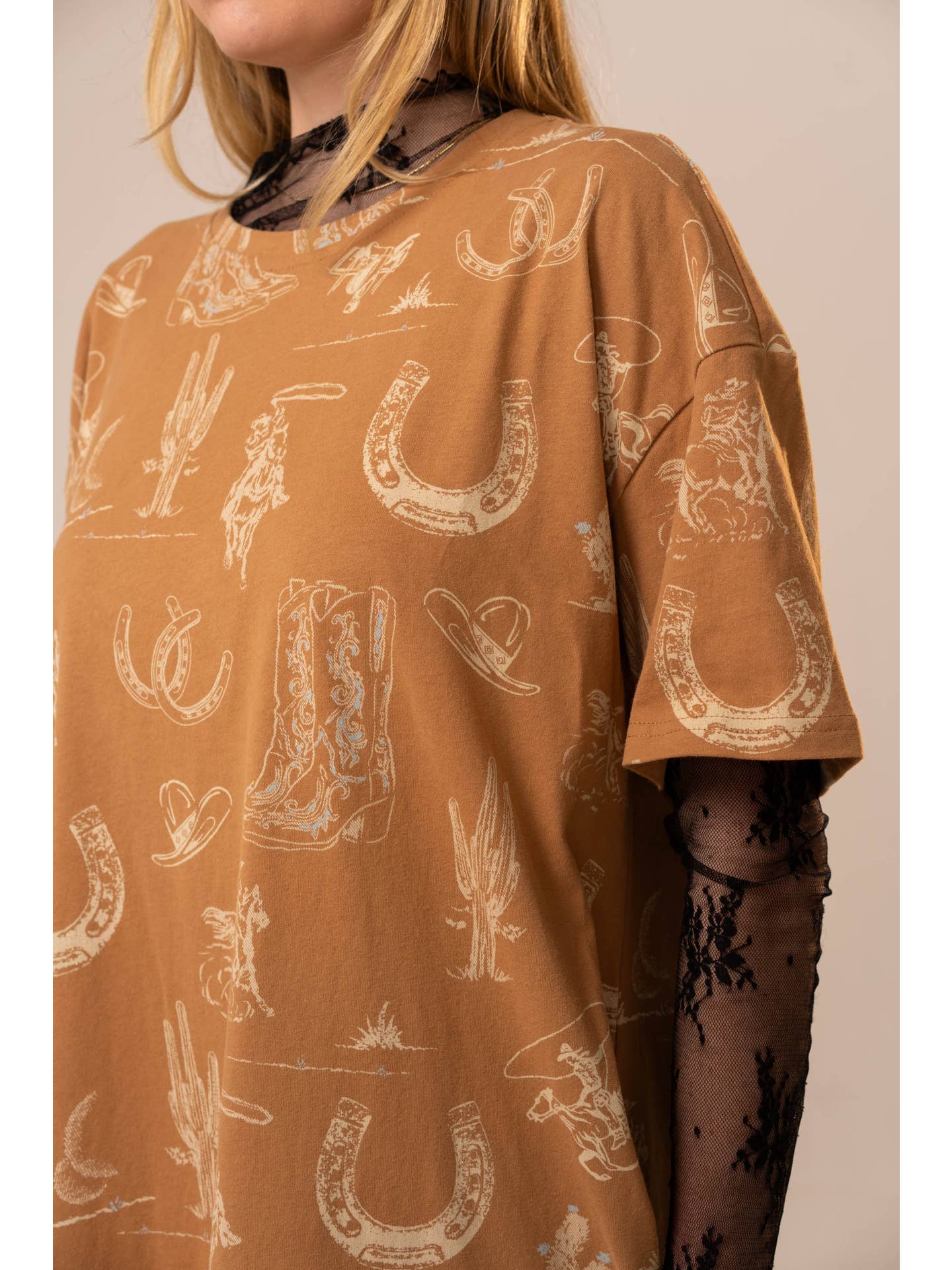 Western Front T-Shirt Dress