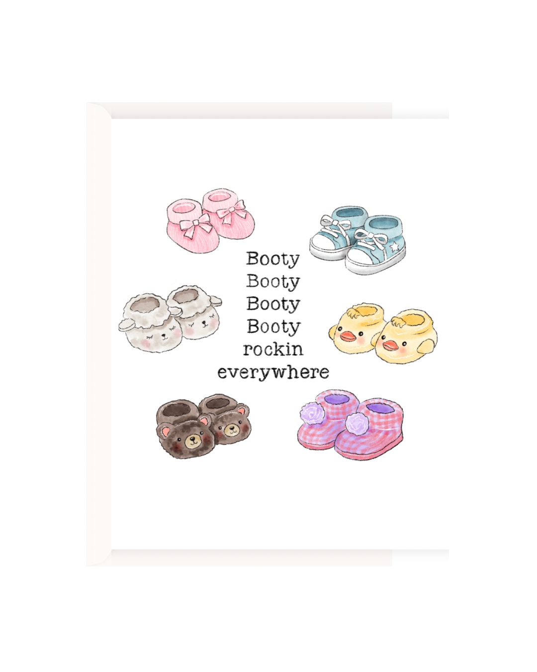 Booty Booty Booty Rockin Everywhere Card