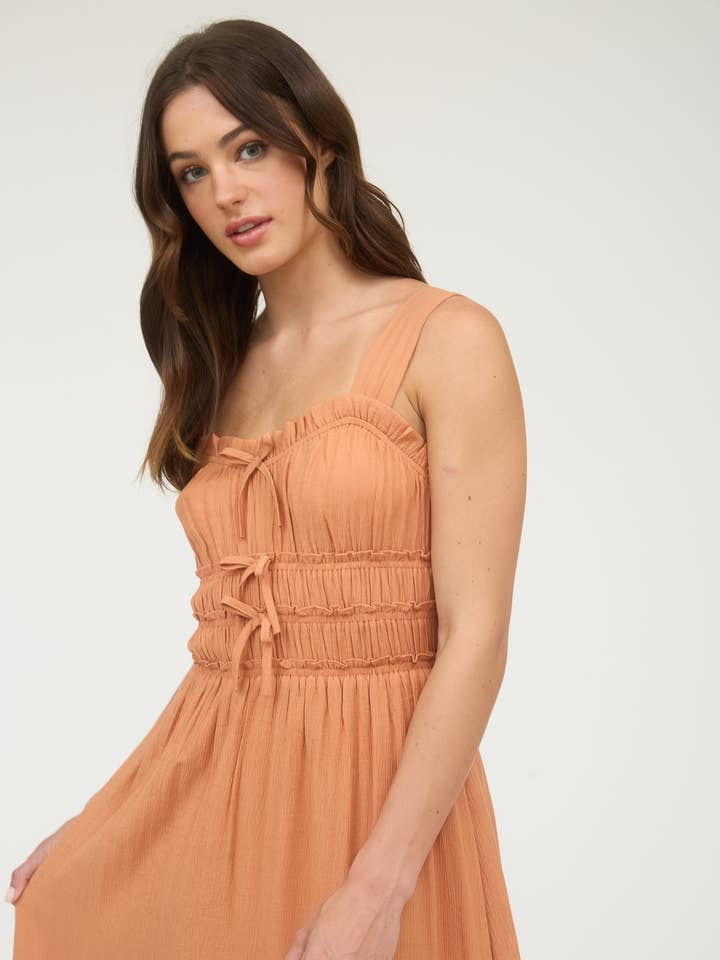 Fall Sunset Midi Dress