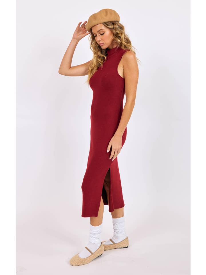 Cliffside Sleeveless Midi Dress