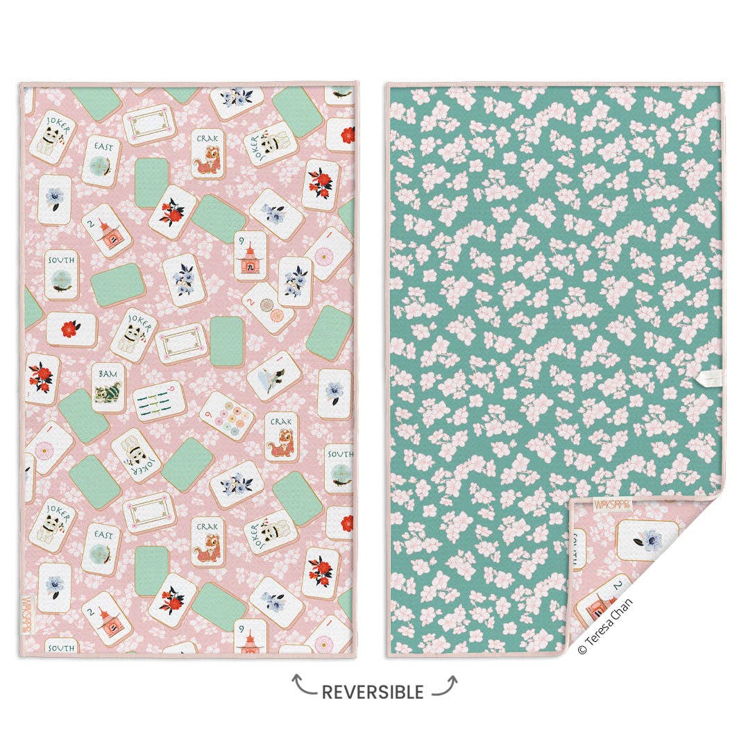 Mahjong Microfiber Kitchen Towel