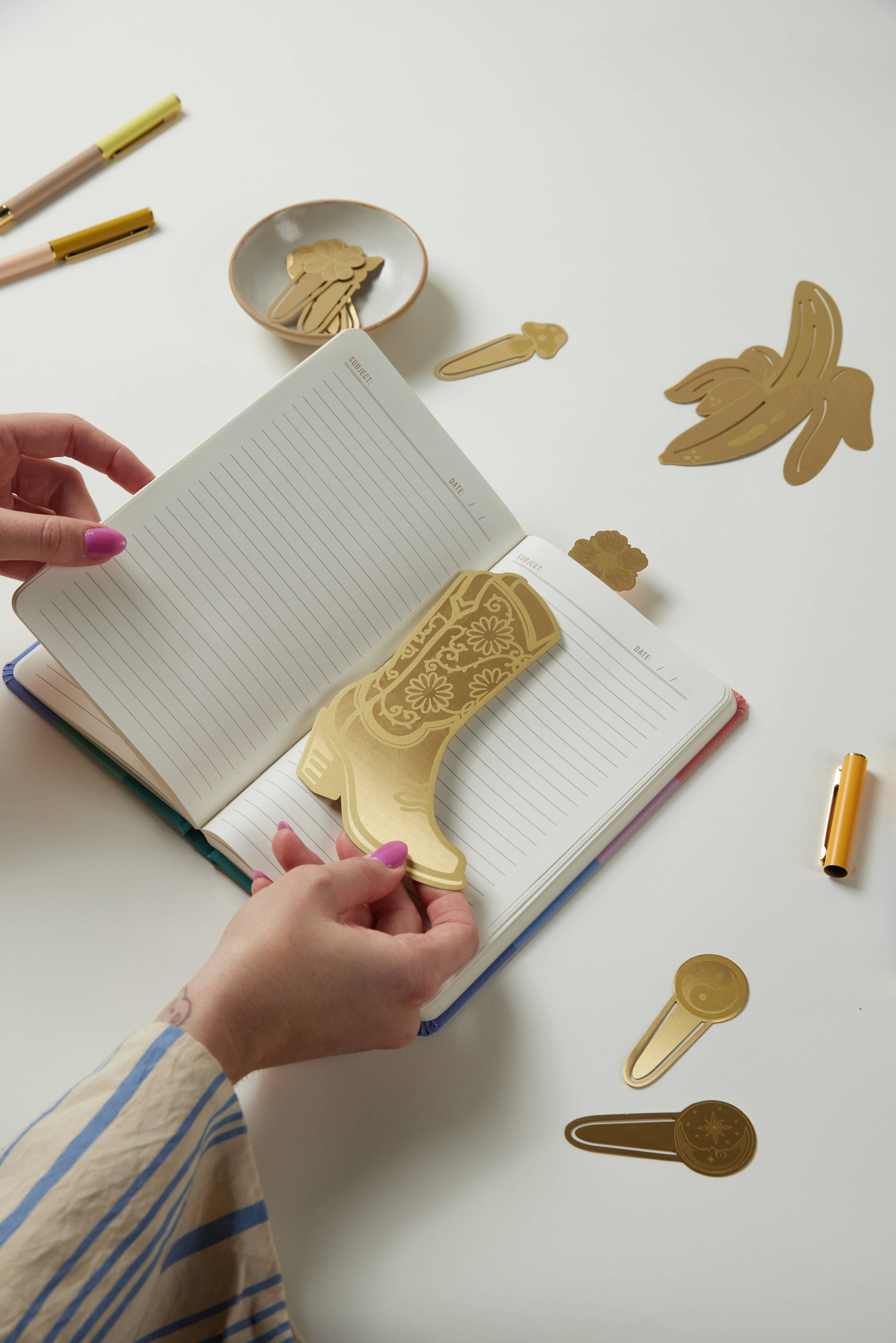 Cabana Banana Metal Bookmark