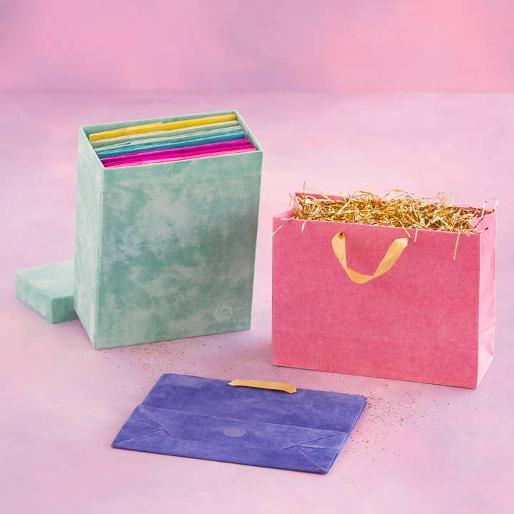 Large Patisserie Flocked Bag