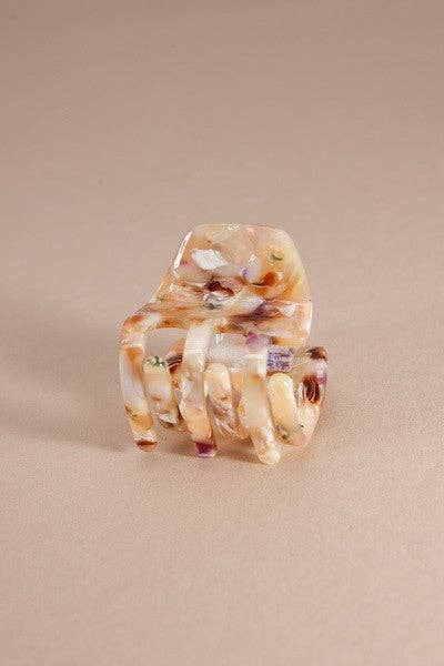 Cellulose Solid Hair Claw Clip