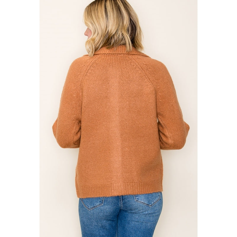Pumpkin Season Chunky Knit Jacket