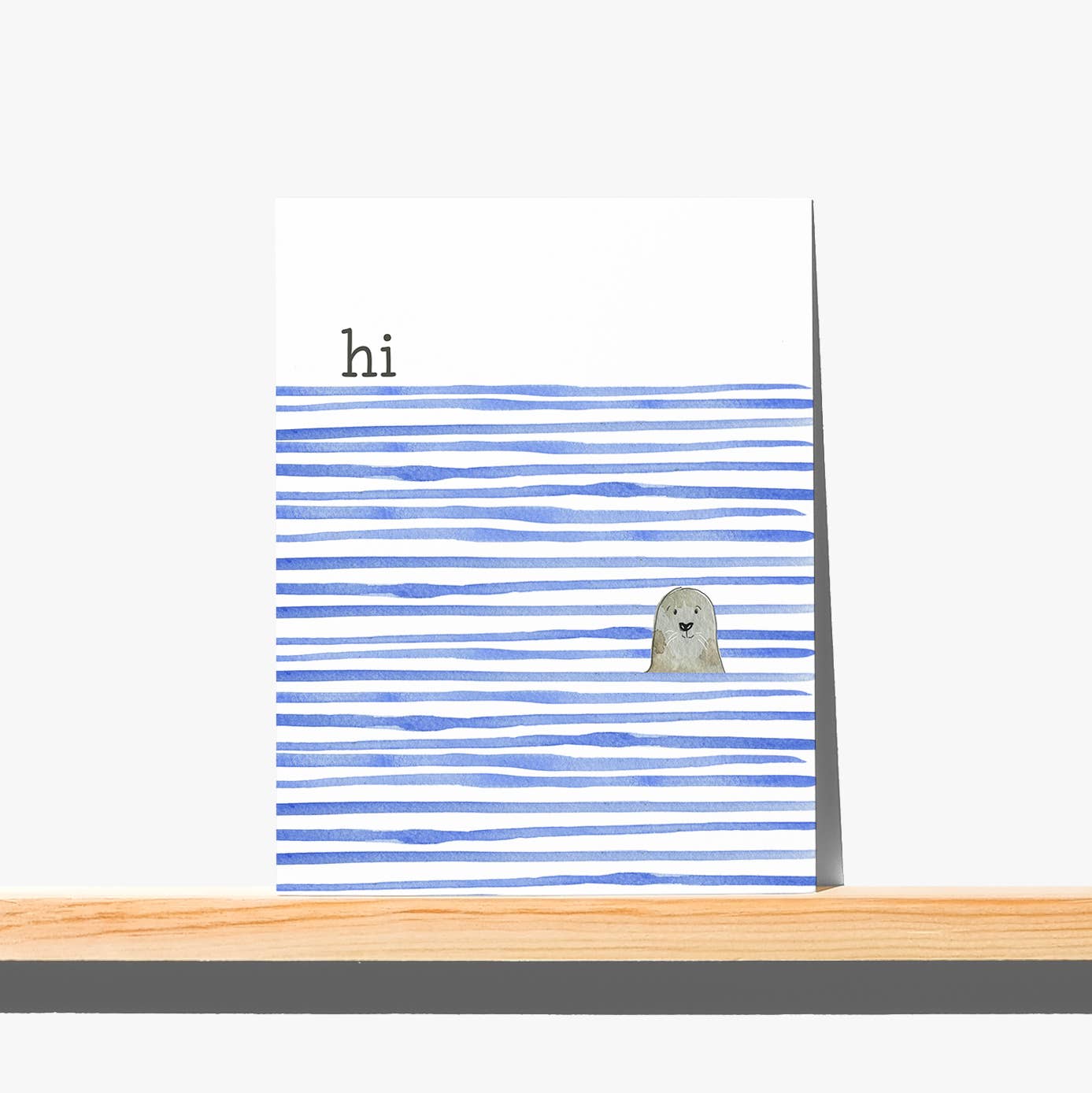 Coastal Seal Friendship Card
